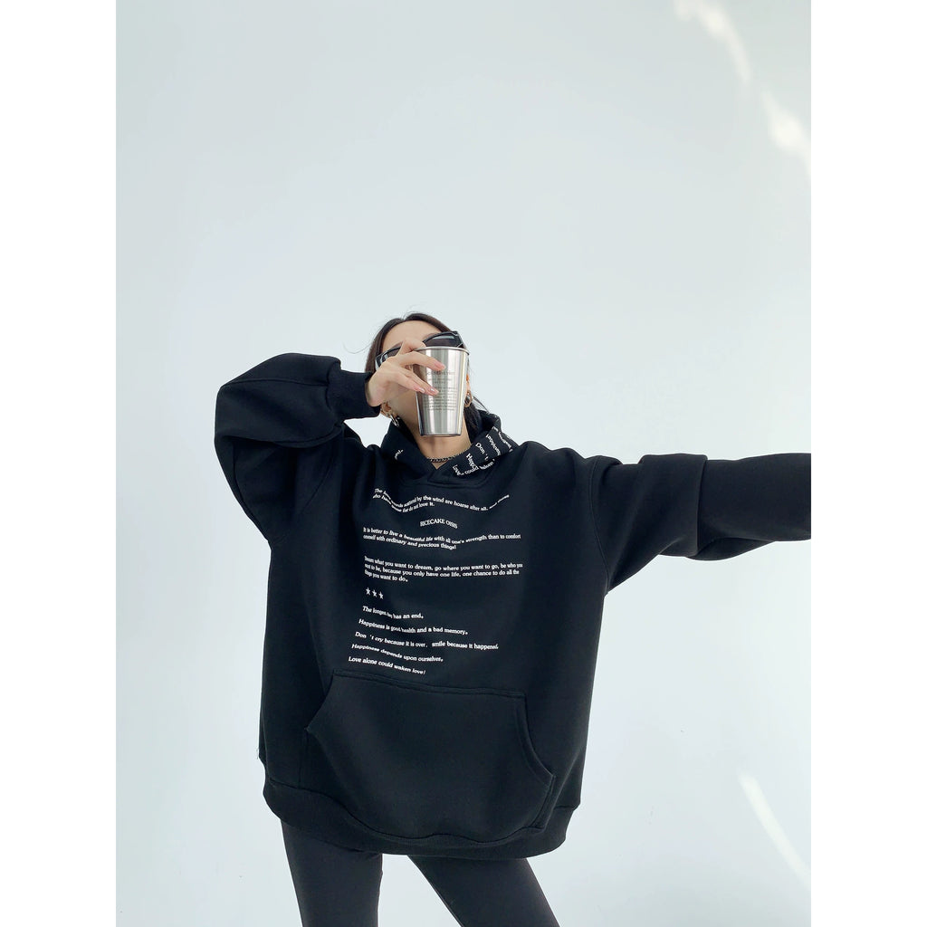 Font hoodie sweat フォント フーディー スウェット