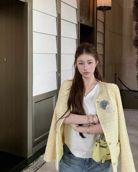 Tweed French Castard Jacket ツイード フレンチカスタード ジャケット
