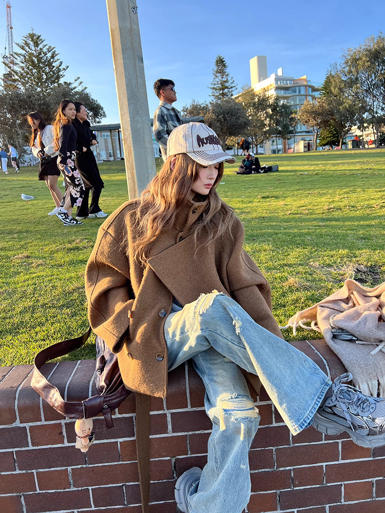 Double Breasted Jacket ダブル ブレステッド ジャケット