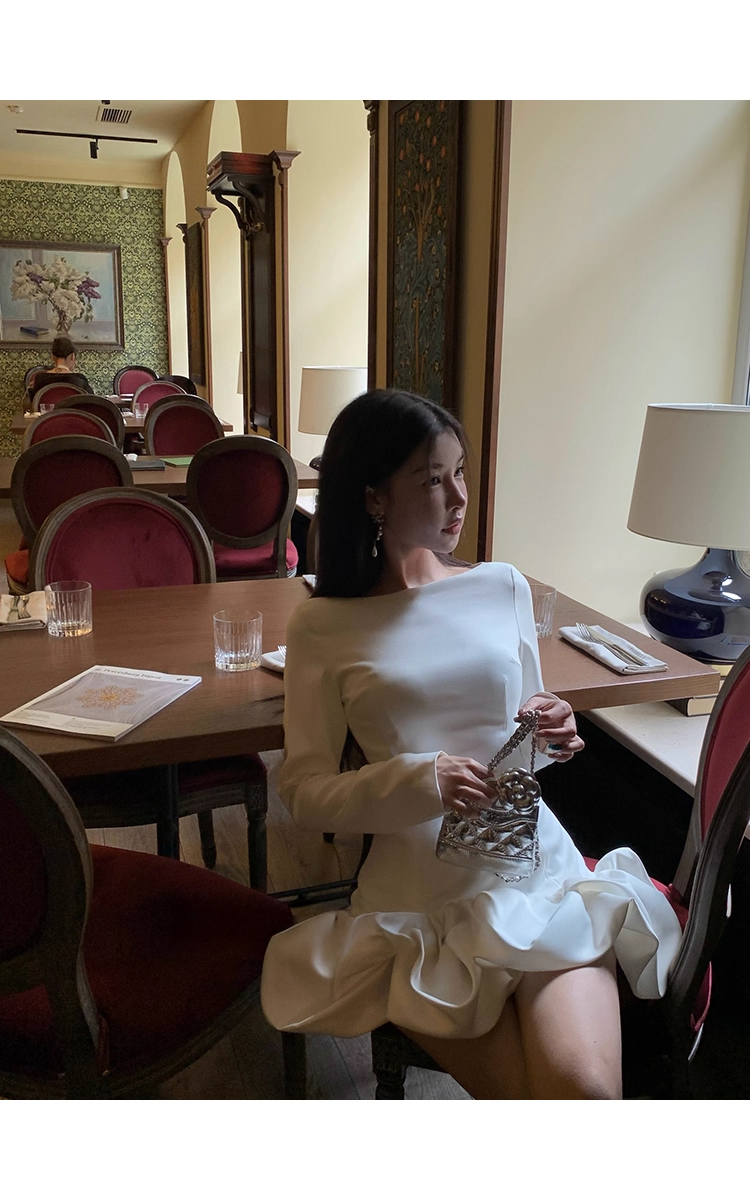 White one piece ホワイトワンピース