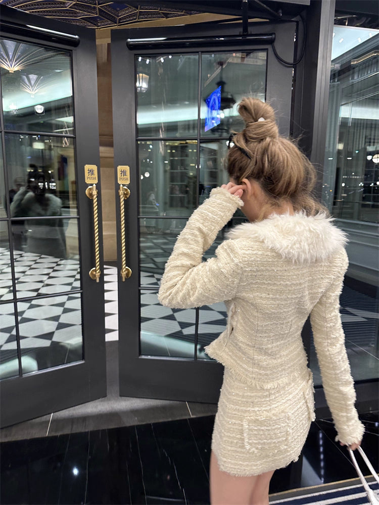 Tweed jacket skirt ツイードジャケットスカート