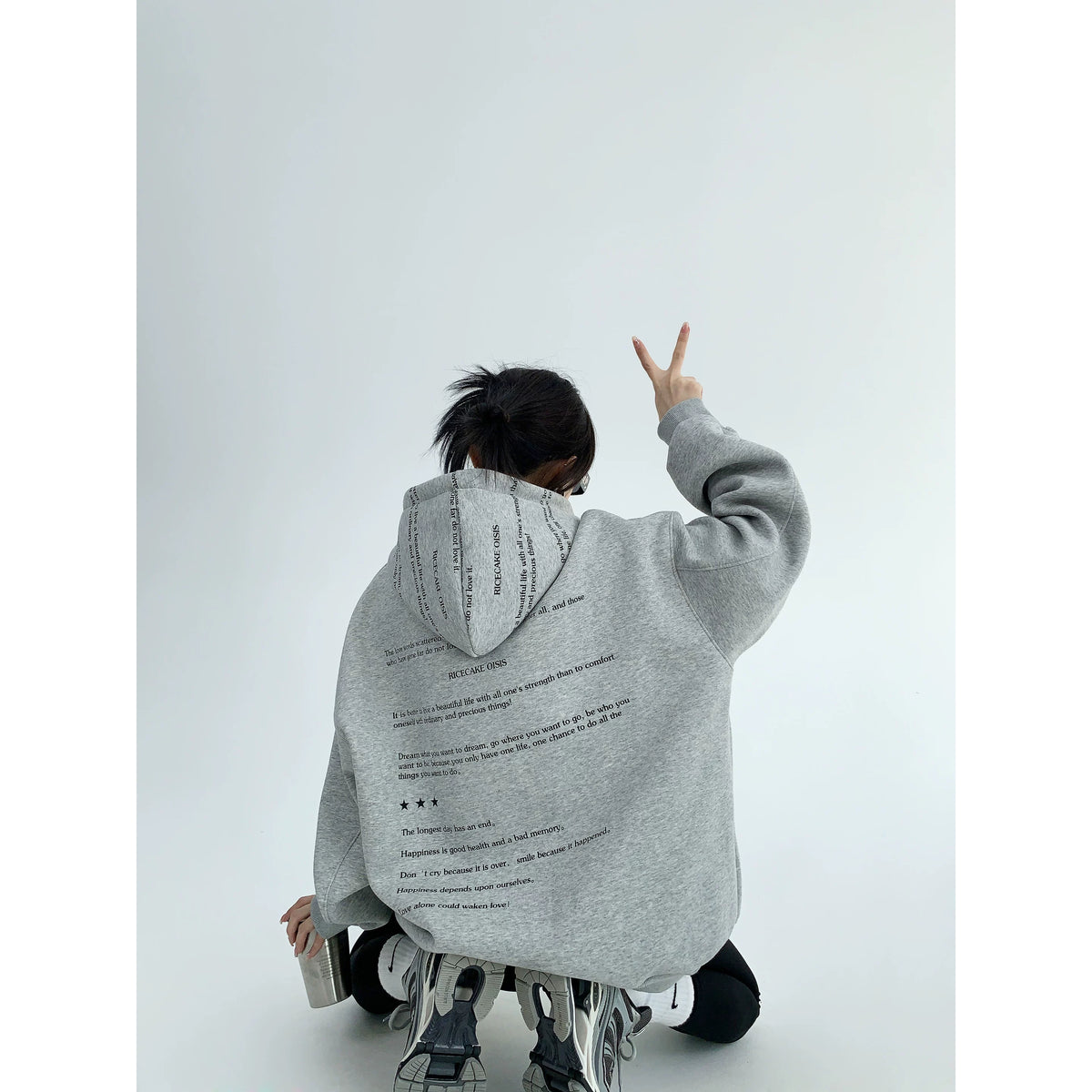 Font hoodie sweat フォント フーディー スウェット