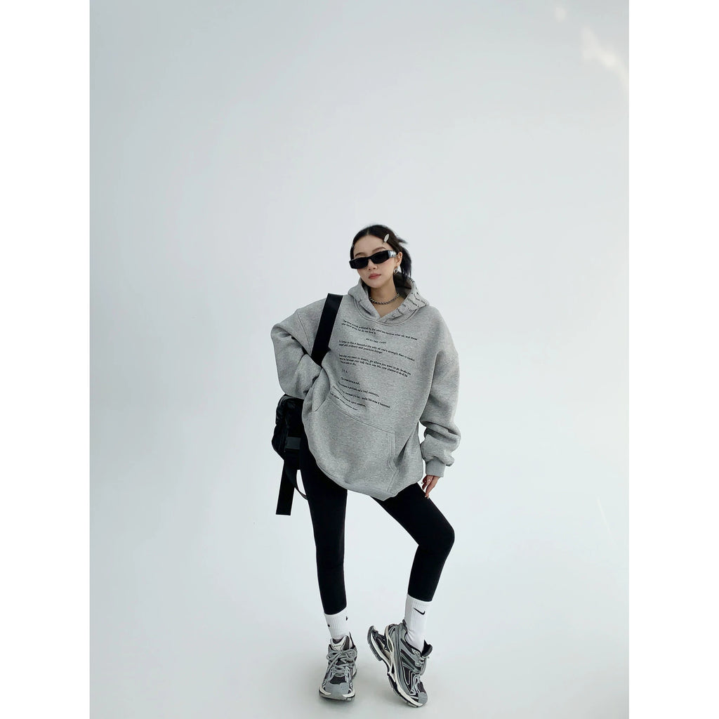 Font hoodie sweat フォント フーディー スウェット