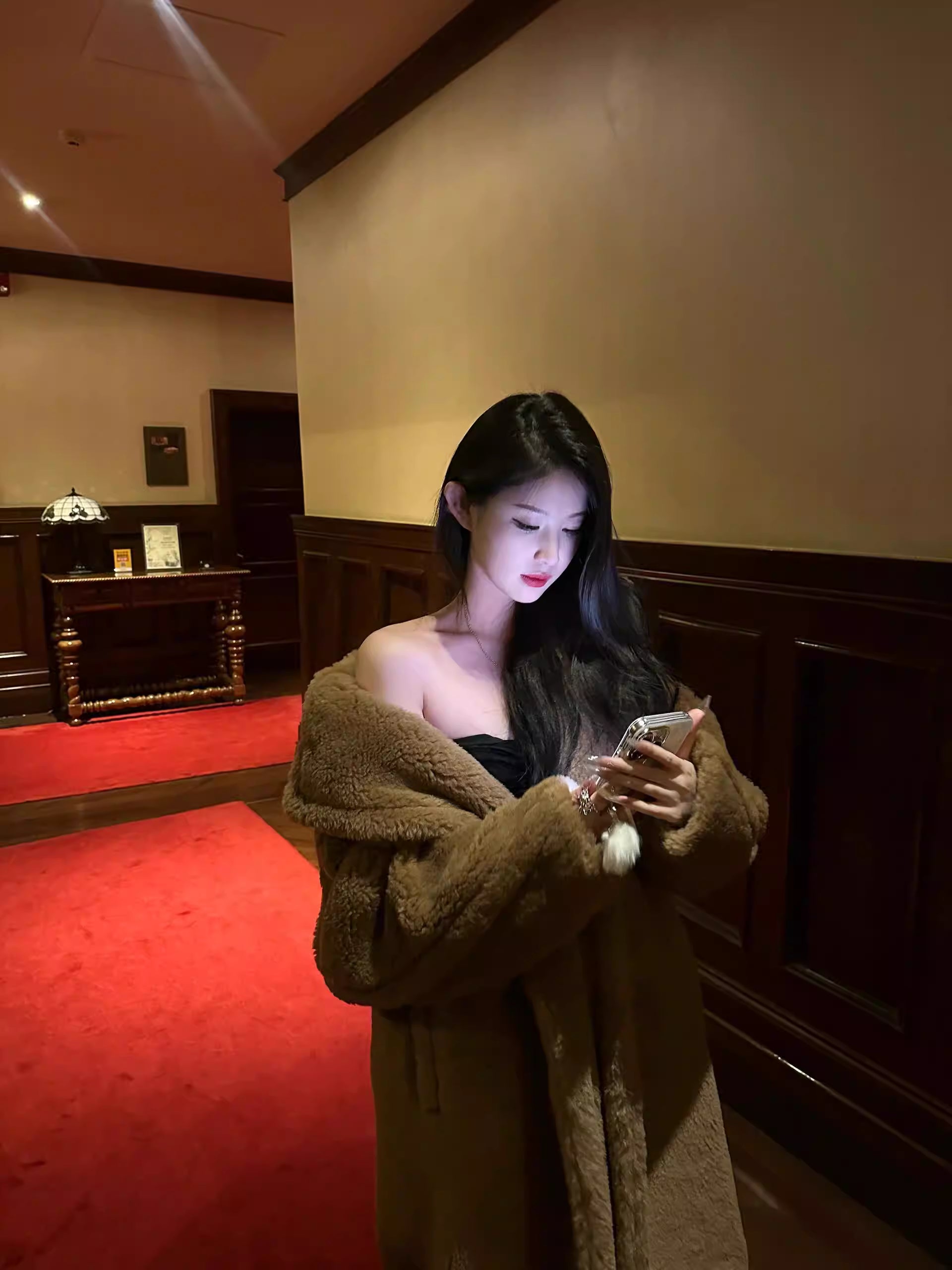 Teddy Bear Boa coat テディベア ボアコート