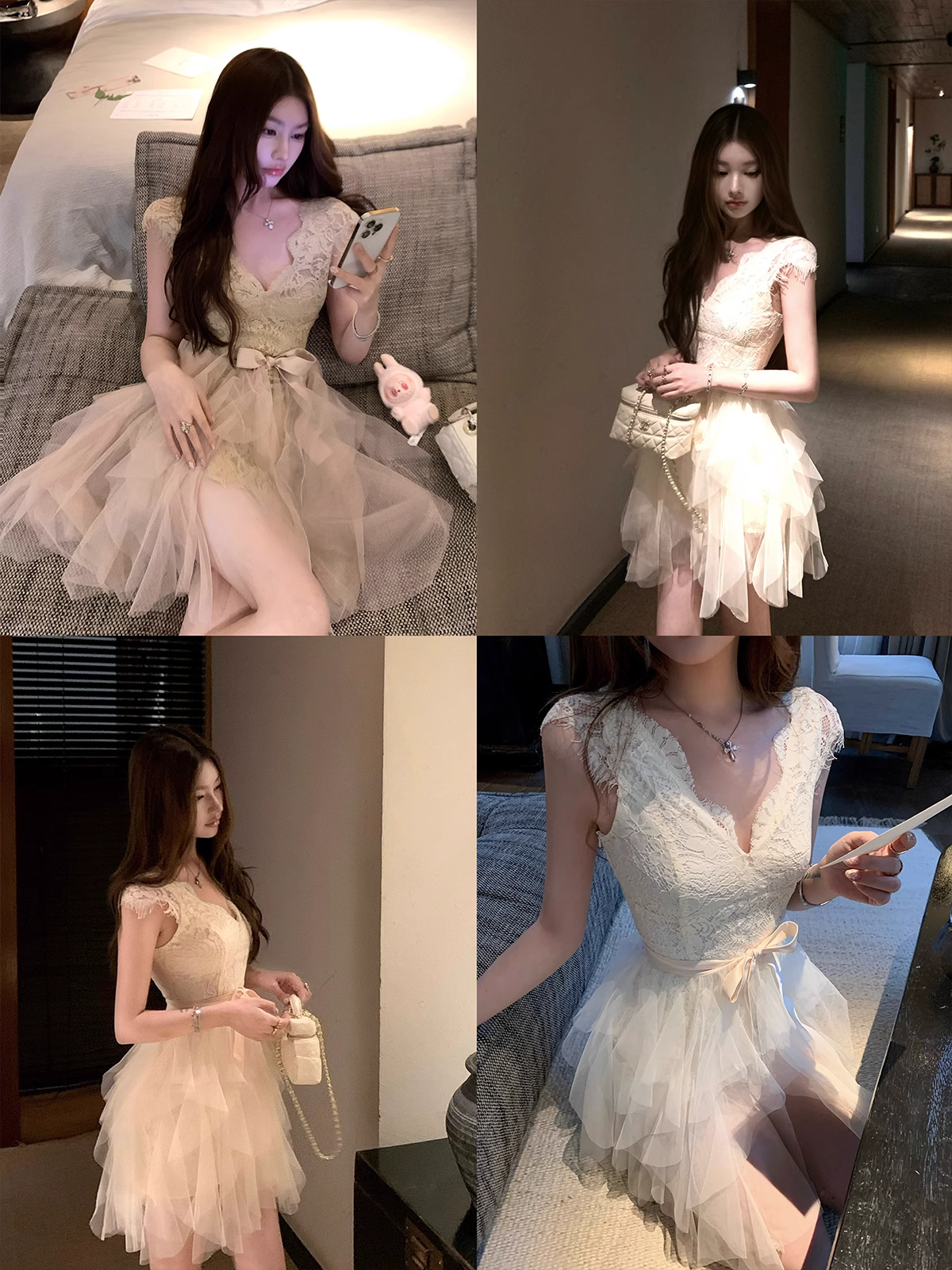 Lace Dress,Mini Skirt,Long Skirt レースドレス,ミニスカート,ロングスカート