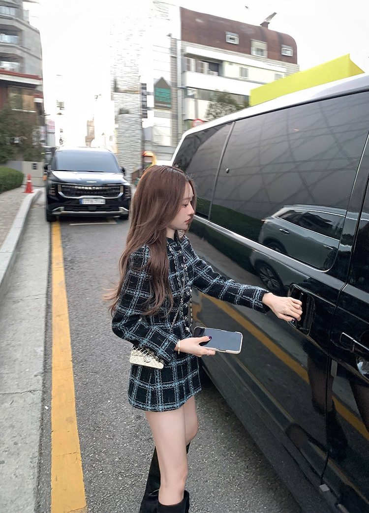 Check Jacket Dress チェック ジャケット ドレス