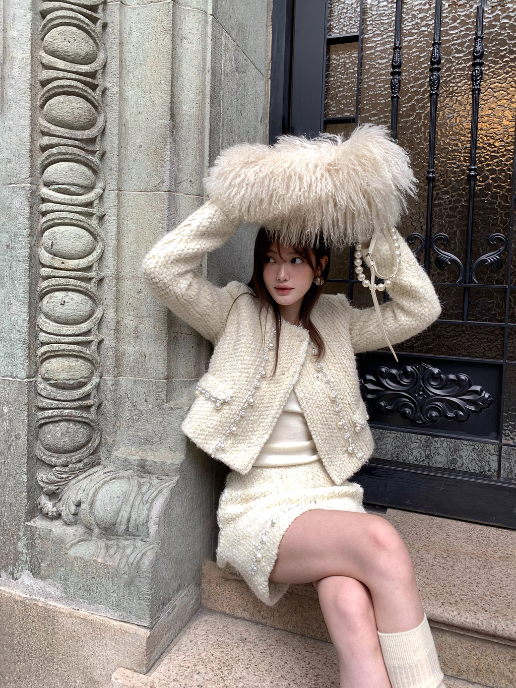 Wool jacket&skirt ウールジャケット&スカート