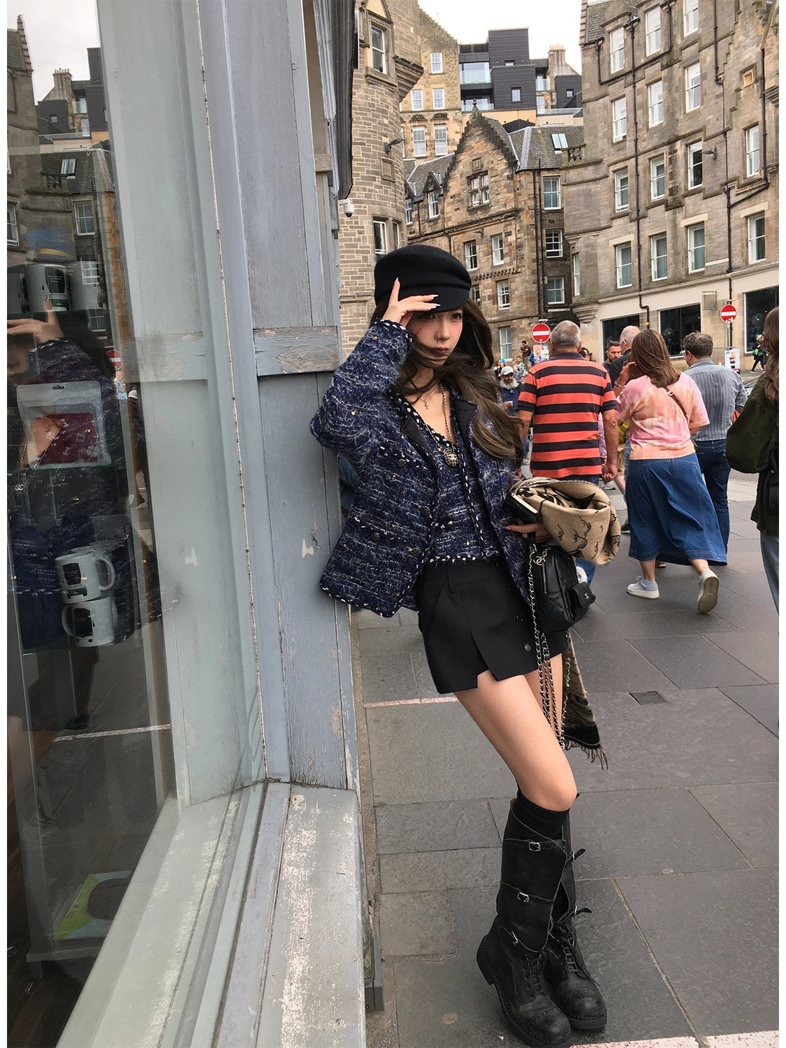 Knit Boxy Jacket ニット ボクシー ジャケット