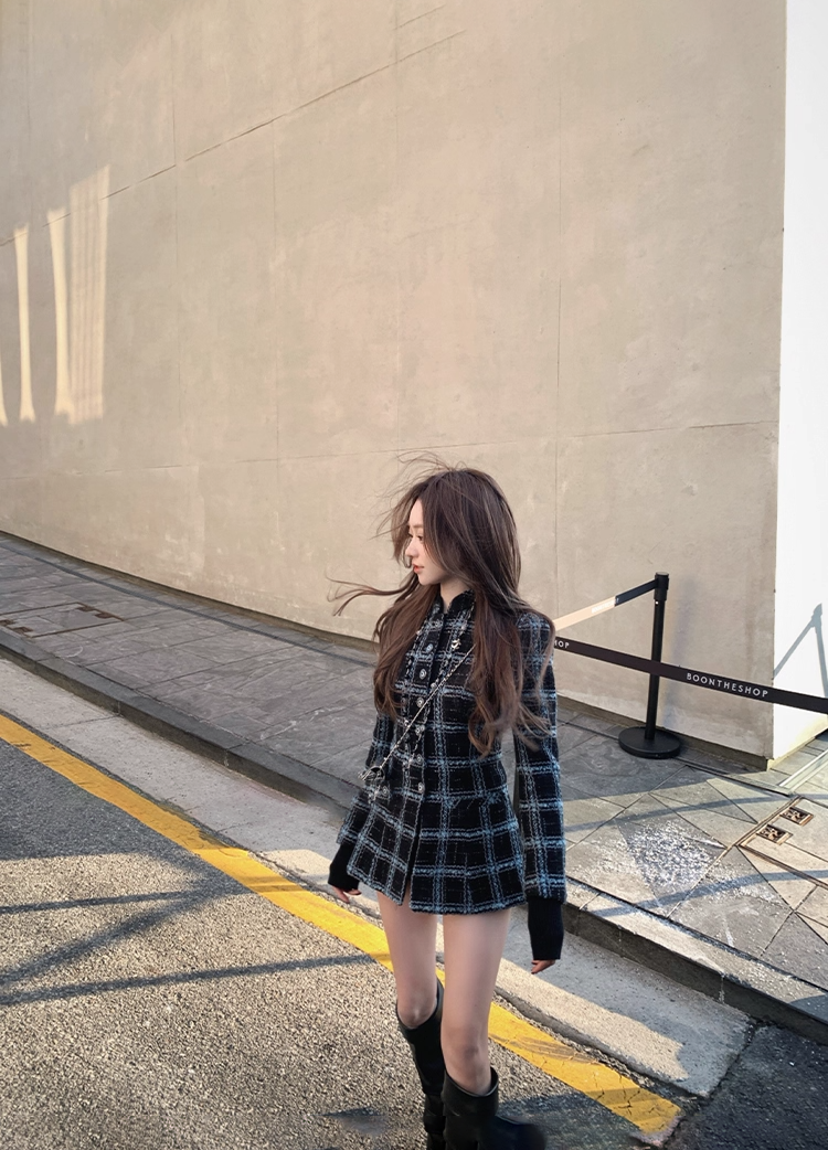 Check Jacket Dress チェック ジャケット ドレス