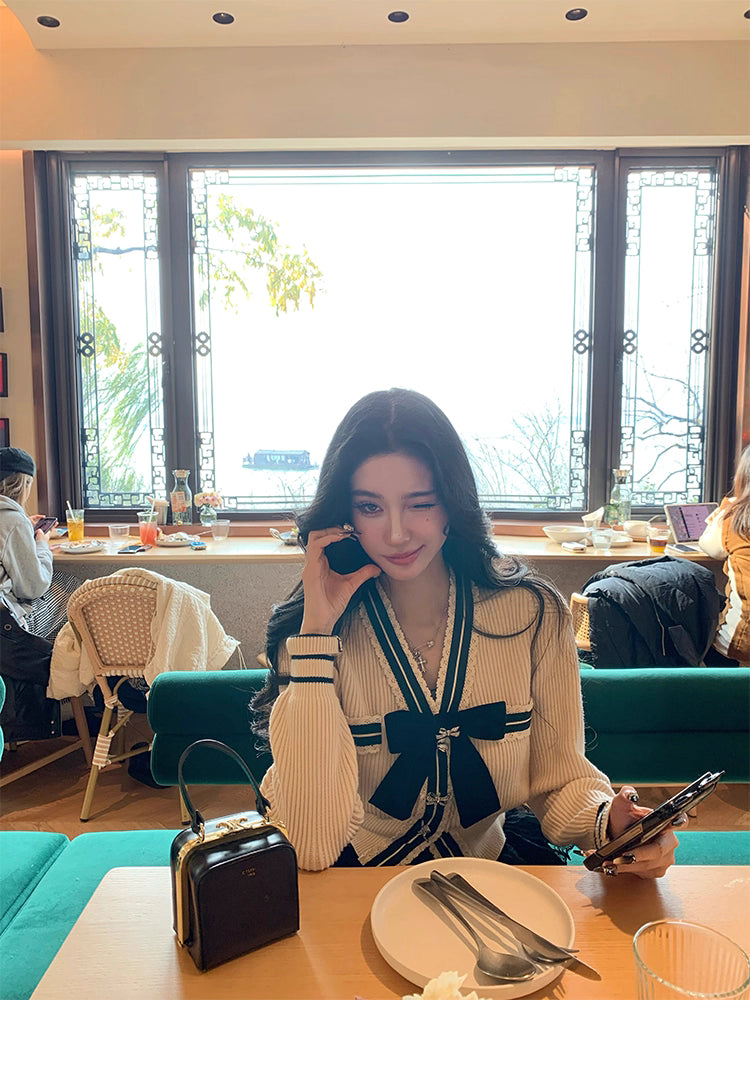 ribbon knit リボンニット