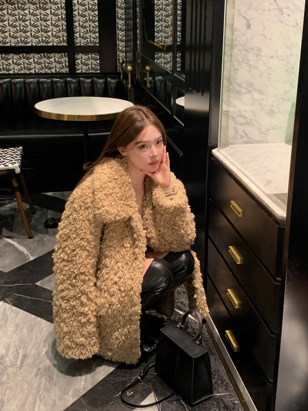 Teddy Fur Jacket Coat テディ ファー ジャケット コート