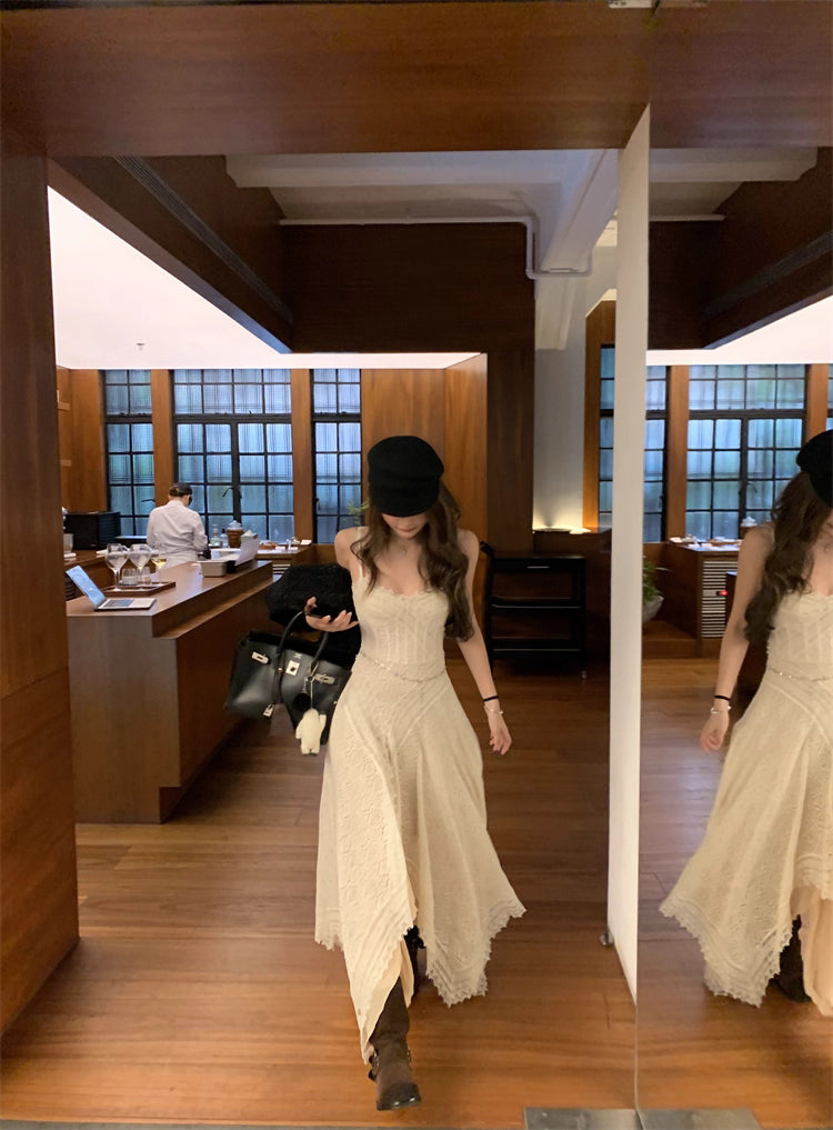 Lace White one piece レースホワイトワンピース