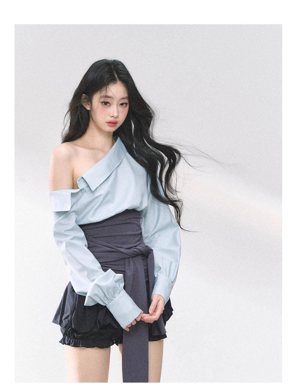 Waist knit & shirt ウエストニット＆シャツ