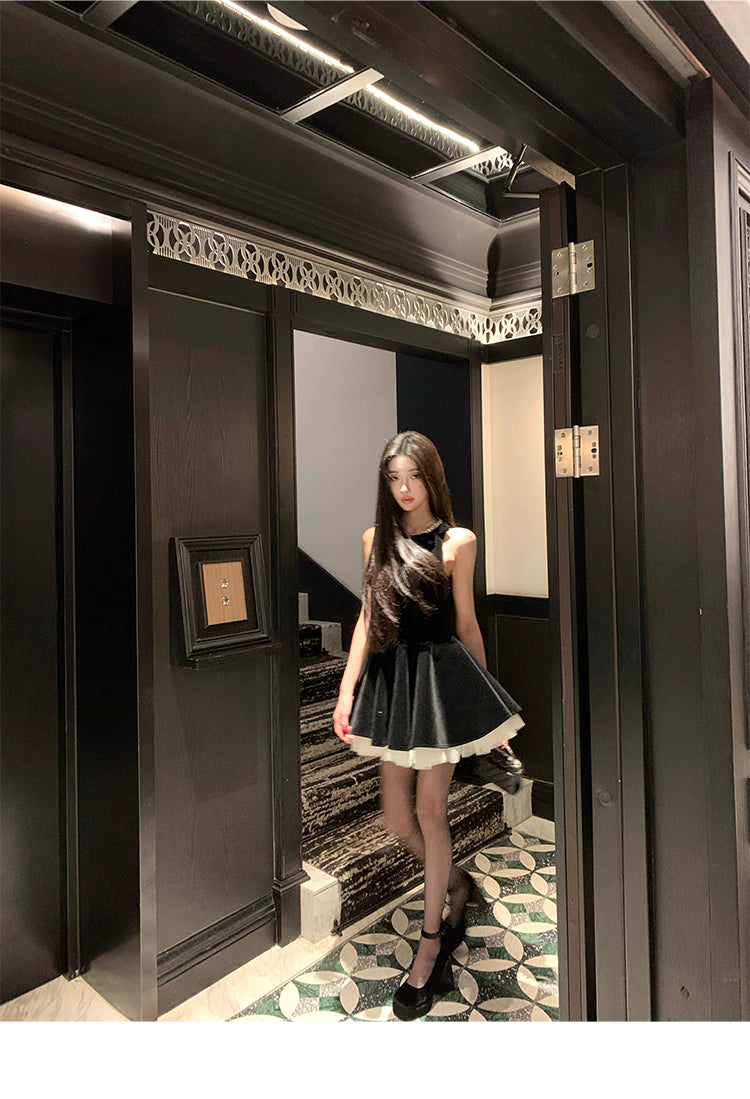 Velvet Ribbon Dress べルベット リボン ドレス