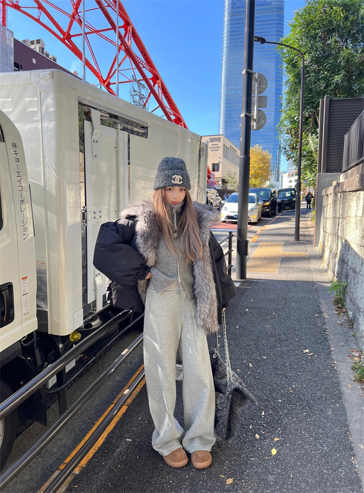 Bolume Fur Down jacket ボリュームファーダウンジャケット