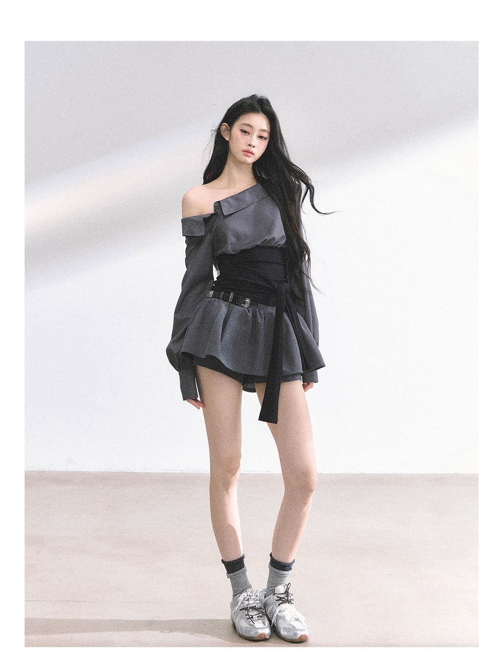 Waist knit & shirt ウエストニット＆シャツ