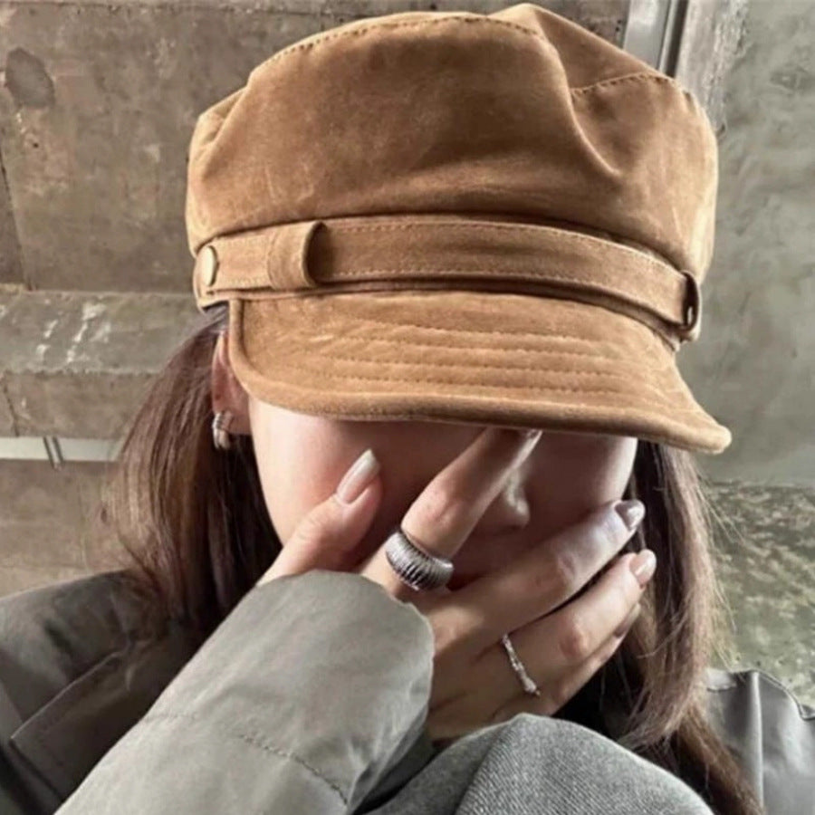 Suede belt cap スエードベルトキャップ