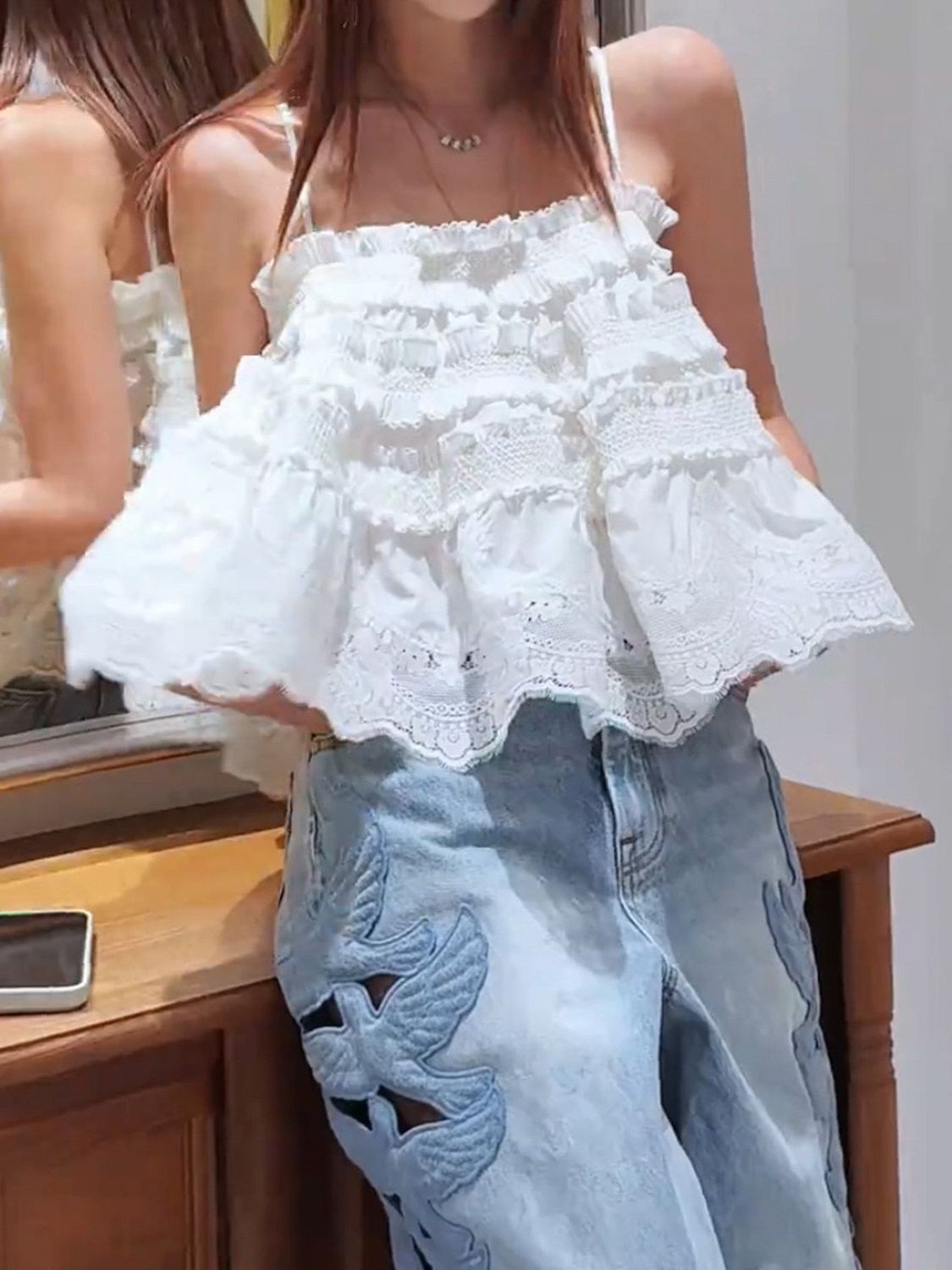 Bell Shilouette Cami tops ベルシルエット キャミトップス